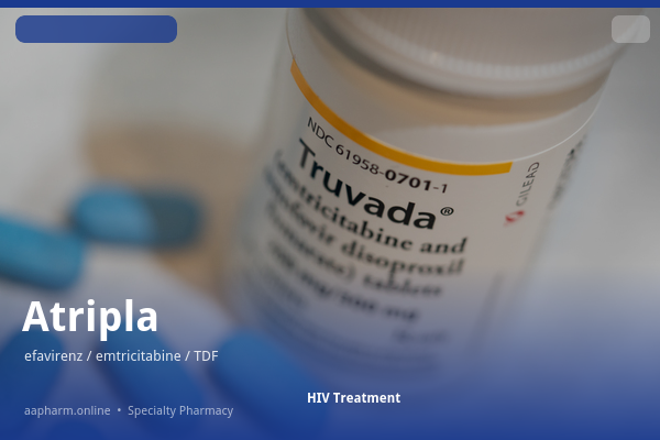 Atripla (efavirenz/emtricitabine/tenofovir disoproxil fumarate)